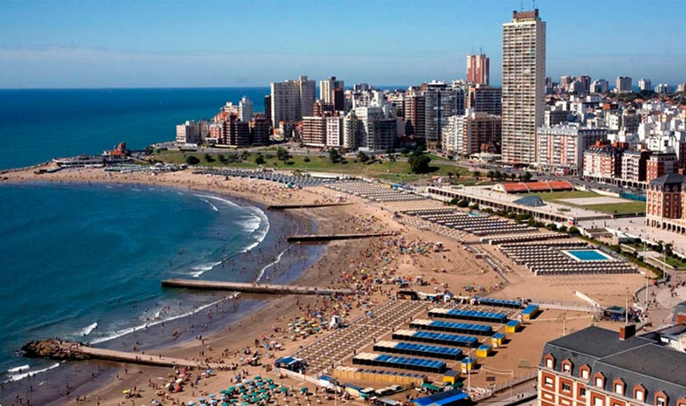 Paisaje de la Costa Atlántica argentina